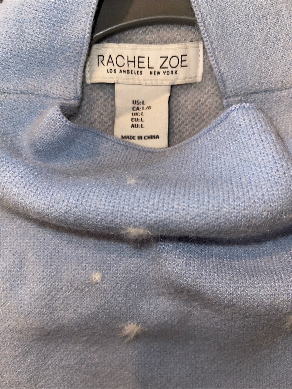 Blue Mountain Snow Scene Sweater - Picture 2 of 3